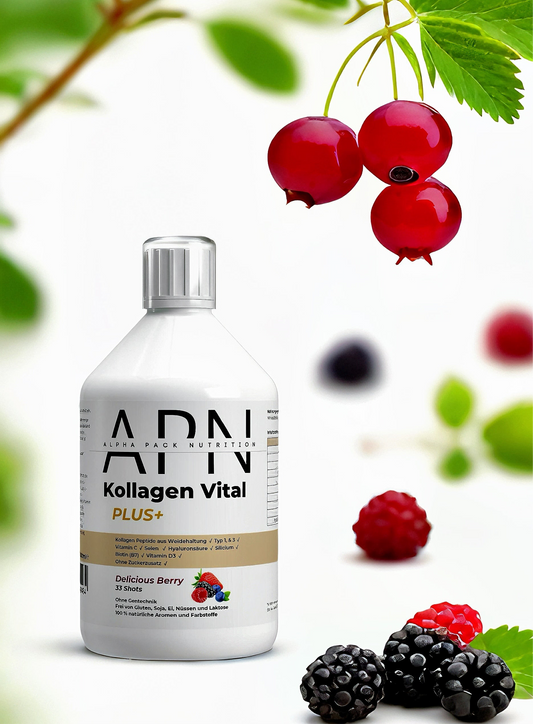 Kollagen Vital  PLUS+ Shots - Wild Berry  - 500ml