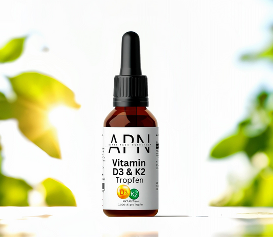 “Vitamin D3 + K2 Tropfen – 1.000 I.E. für starke Knochen und ein gesundes Immunsystem”