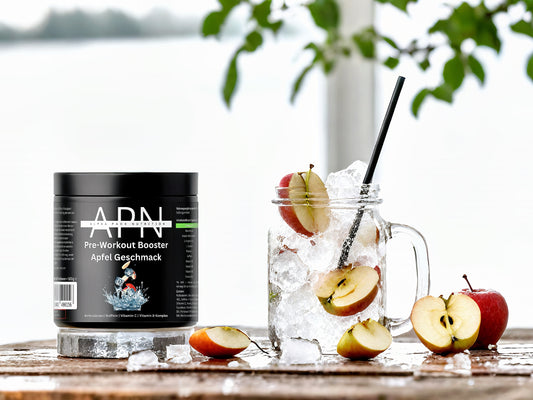 “Pre-Workout Booster – Apfelgeschmack: Mehr Energie, Fokus und Pump”