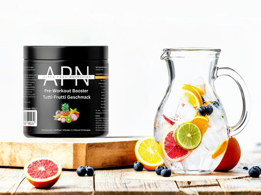 “Pre-Workout Booster – Tutti-Frutti-Geschmack: Energie, Fokus und ultimativer Pump”