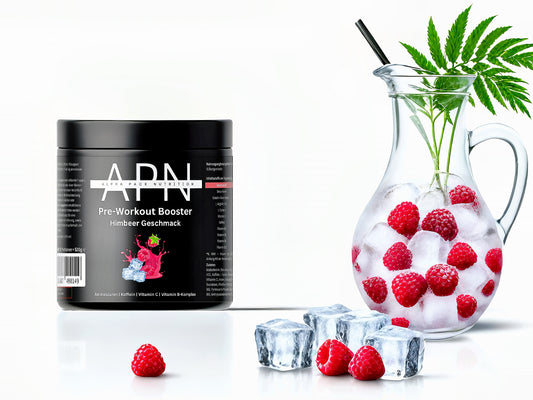 “Pre-Workout Booster – Himbeergeschmack: Mehr Power, Fokus und Pump”
