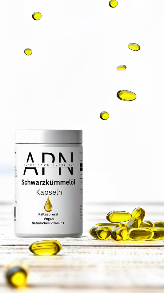 “Schwarzkümmelöl Kapseln – Mit natürlichem Vitamin E für Immunsystem und Vitalität”